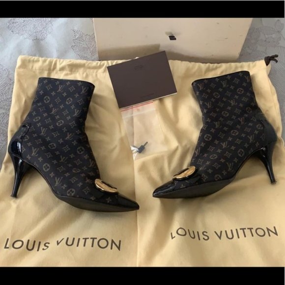 Louis Vuitton Brompton Patent leather boots - Picture 5 of 6
